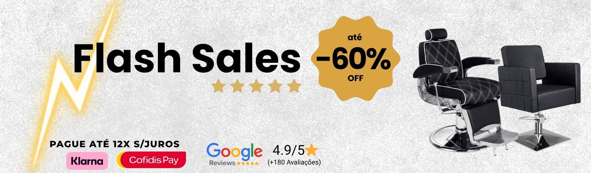 FLASH SALES -60% EM MOBILIARIO DE CABELEIREIRO E BARBEIRO FLASH SALES -60% EM MOBILIARIO DE CABELEIREIRO E BARBEIRO