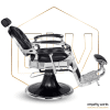Cadeira de Barbeiro Cromada EWMI-KI-0105