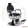 Cadeira de Barbeiro Cromada EWMI-KI-0105