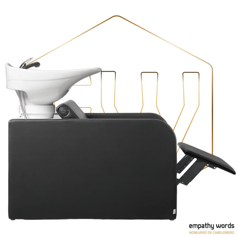Rampas de Lavagem Ewtk-403004  (opção de levanta pés elétrico e massagem) - Image 5