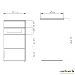 Carrinho UV-Drawer Ewwk-F380B - Image 2