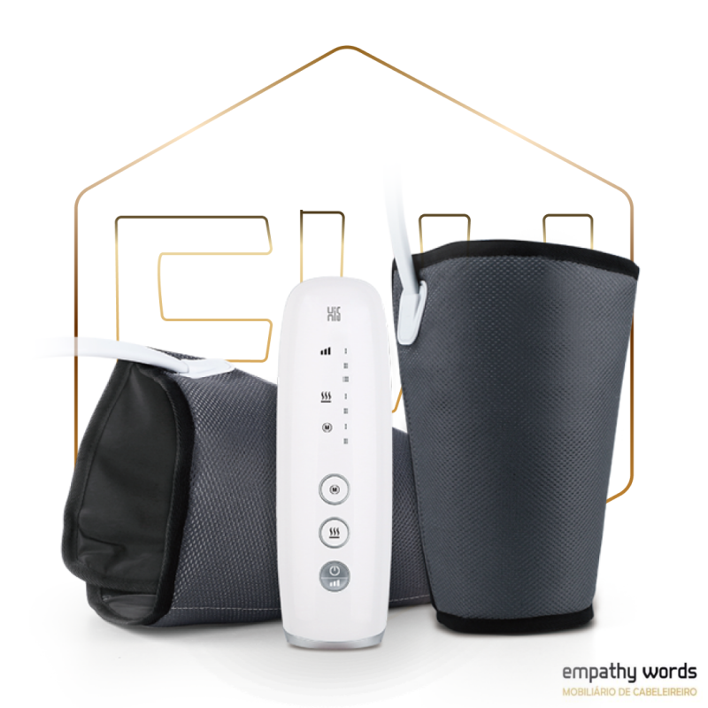 Massageador de compressão do ar com calor Ewwk-WKF028