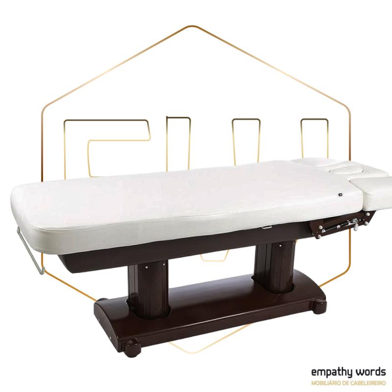 Marquesa de massagem elétrica (PU. 4 motores) Base marrom Ewwk-2249.4.A26.DB