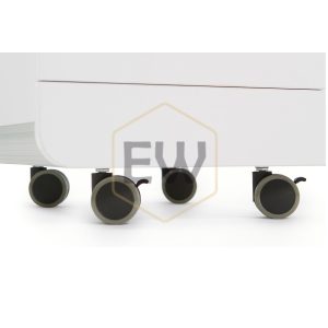 Glas Manicure Table com coleta de poeira Ewwk-WKM014 - Image 5