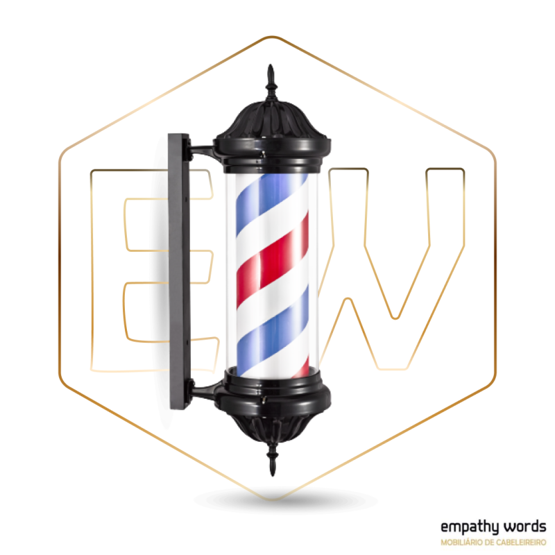 Polo de Barbearia Polo de Barbeiro Preto Ewmi-pa-0318