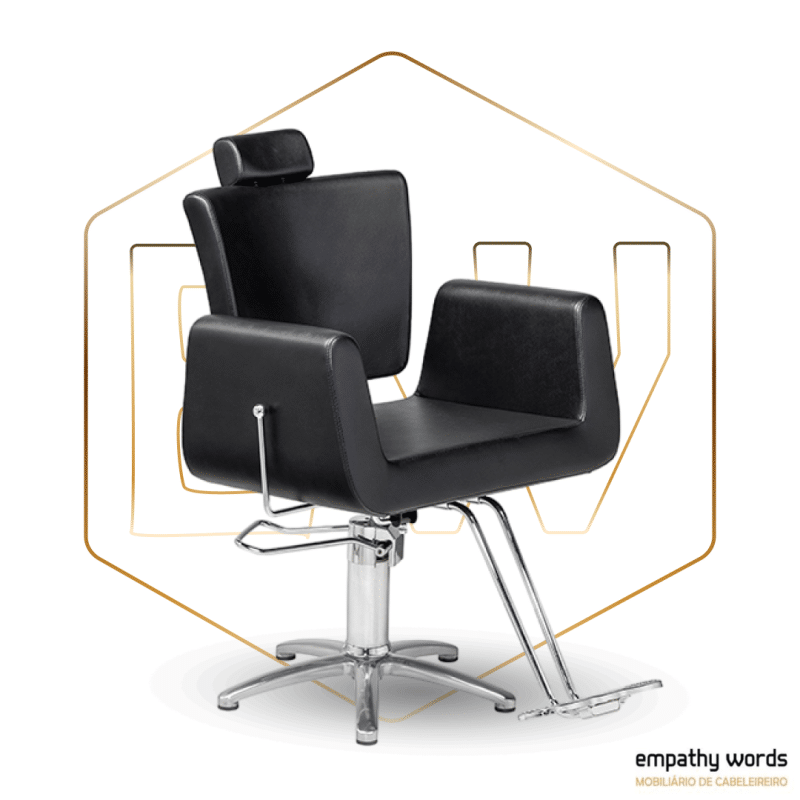 Cadeira de Maquilhagem Preta Ewcd-cd135p