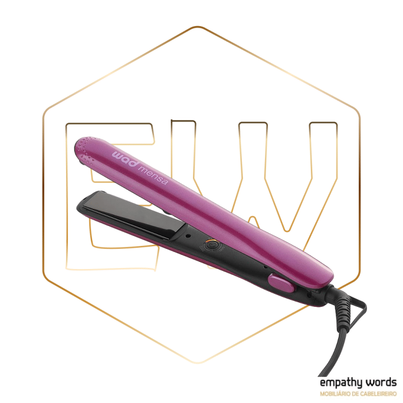 Prancha de cabelo Rosa Ewwk-RZSW009
