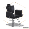 Cadeira de Maquilhagem Preta Ewcd-cd135p