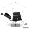 Cadeira de Maquilhagem Preta Ewcd-cd135p