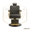 Cadeira de barbeiro dourada Ewdu-Go-GB