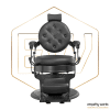Cadeira de Barbeiro vintage preta EWWK-LBK