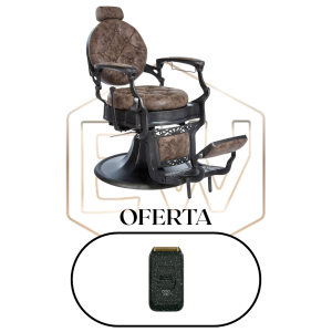 Cadeira de Barbeiro EWMI-CLBR-0104+Máquina Shaver EWMI-200