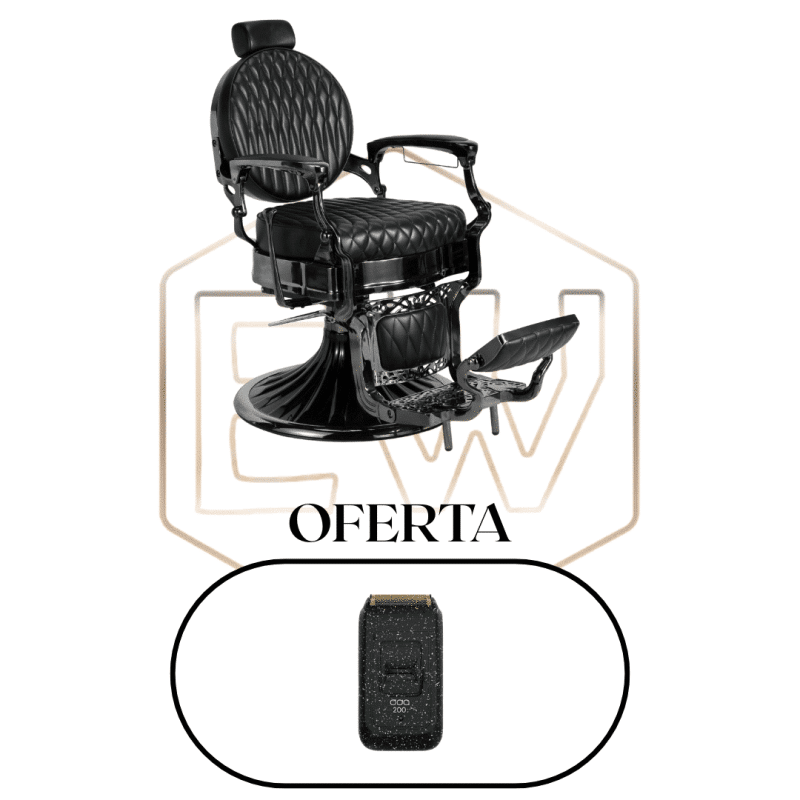 Cadeira de Barbeiro EWMI-KI-BC +máquina shaver EWMI-200