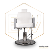 Cadeira de Barbeiro branca EWMI-JY-0107-W frente