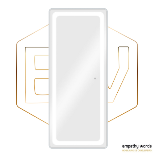 Espelho Prata com led EWWK-LS