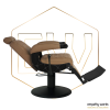Cadeira de Barbeiro com inclinação EWWK-HK lado