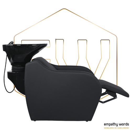 Rampa de Lavagem com levanta pés elétrico e Massagem EWWK-WIR - Image 4