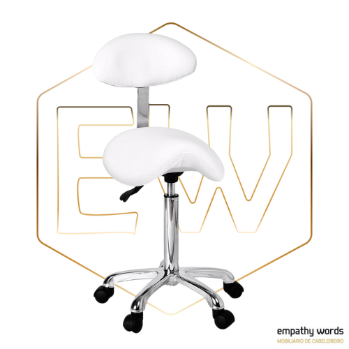 Banco Branco com encosto EWWK-OC+B