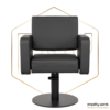 Cadeira de Cabeleireiro BLACK EWWK-FYBK