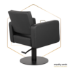 Cadeira de Cabeleireiro BLACK EWWK-FYBK