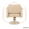 Cadeira de Cabeleireiro BEIGE EWWK-FYBE Bege