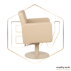 Cadeira de Cabeleireiro BEIGE EWWK-FYBE Bege