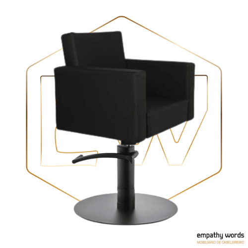 Cadeira de Cabeleireiro BLACK EWWK-FYBK