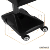 Vaporizador cabeleireiros e barbeiros EWMI-AR-MT Aether Micromist para um tratamento capilar profissional